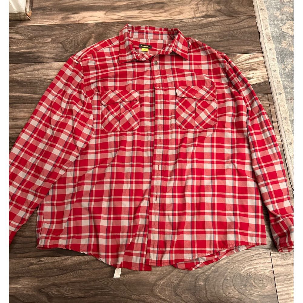 Cabelas‎ long sleeve button up shirt Men's XL